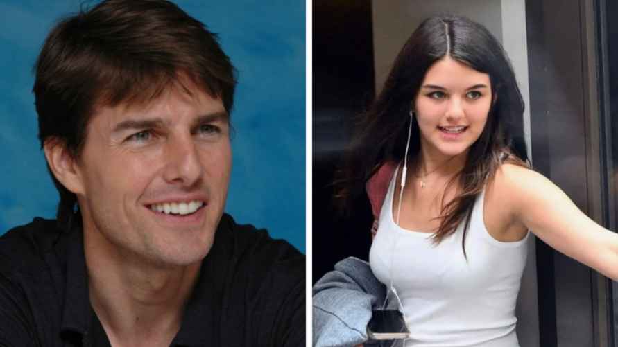 Том Круз и его единственная биологическая дочь Сури