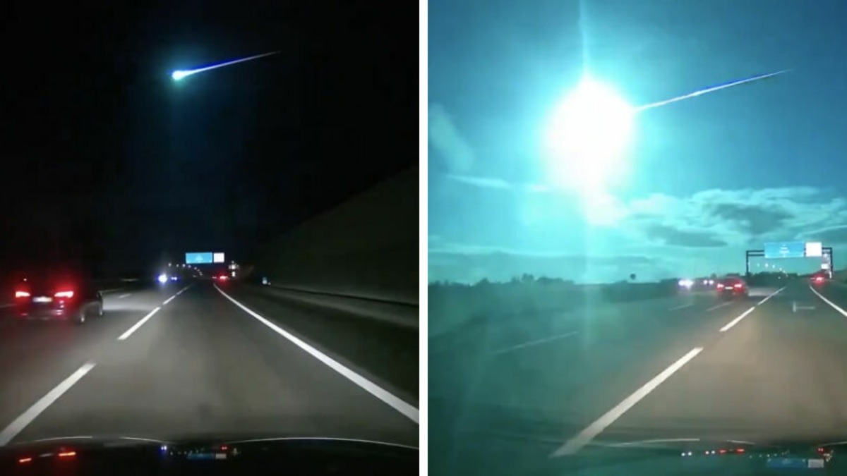 "Один шанс из миллиарда!" — Девушка из Португалии случайно засняла летящую комету и собрала миллионы просмотров