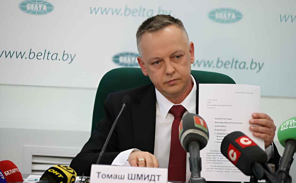 Томаш Шмидт. Фото: БелТА