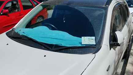 Зачем белорусам класть полотенце на приборную панель авто? Начинать нужно уже весной