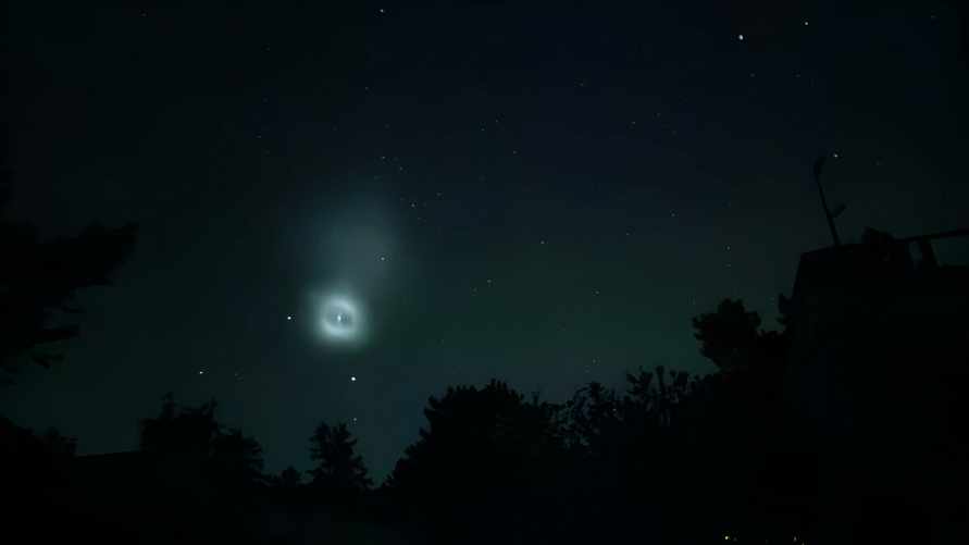 Над Нарочью ночью сняли на видео "Око Саурона". Это что такое было?