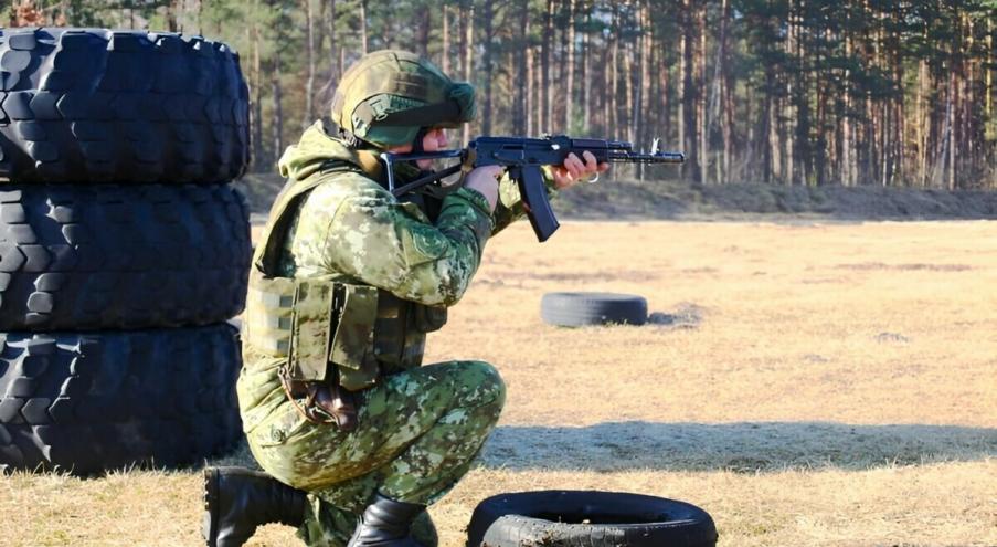 На войсковом стрельбище около деревни Выжловичи Пинского района