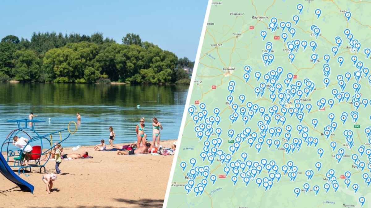 Где в Беларуси можно покупаться без риска «заработать» штраф? МЧС обновило карту разрешенных пляжей