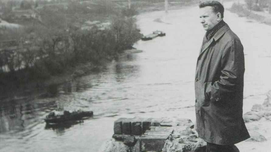 Быков на Замковой горе в Гродно, 1973 г.