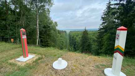 На границе Беларуси и Литвы исчезли мигранты. Что известно?