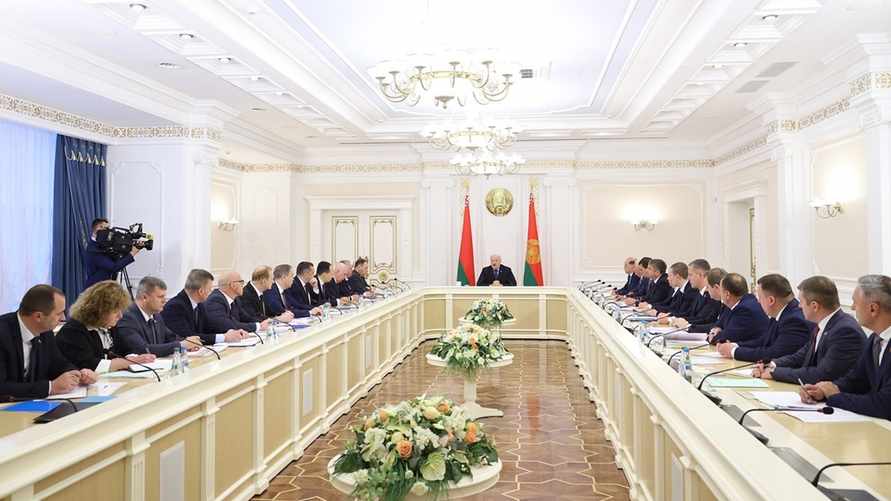 Фото совещания с Лукашенко от 14 июня 2024 года /Администрация президента РБ