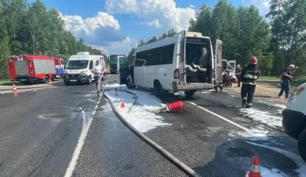 СК возбудил уголовное дело по ДТП с маршруткой под Бобруйском после того, как два человека попали в реанимацию