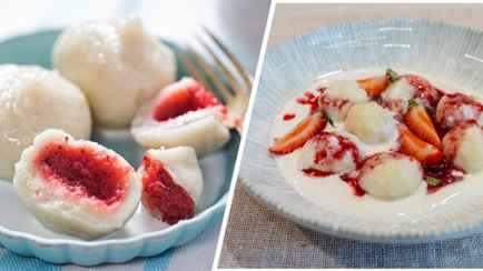 Клубника в картофельном тесте? Нашли идеальный рецепт вареников для белорусов