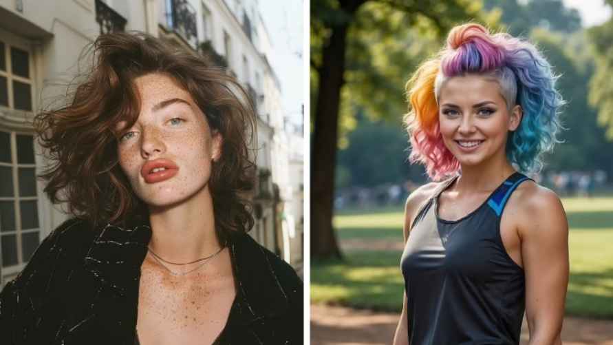 Участницы Оливия Си и "румынка" Айяна Рэйнбоу. Фото: Fanvue