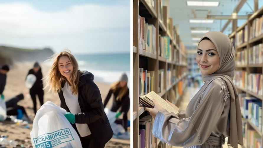 Участницы "француженка" Анны Керди и Кенза Лейли "из Морокко". Фото: Fanvue