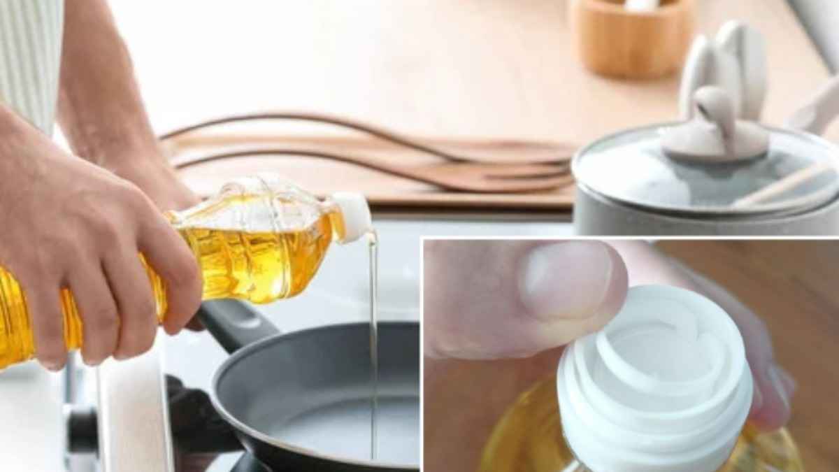 Для чего белый колпачок на бутылке с маслом? Узнав это, вы перестанете его выбрасывать