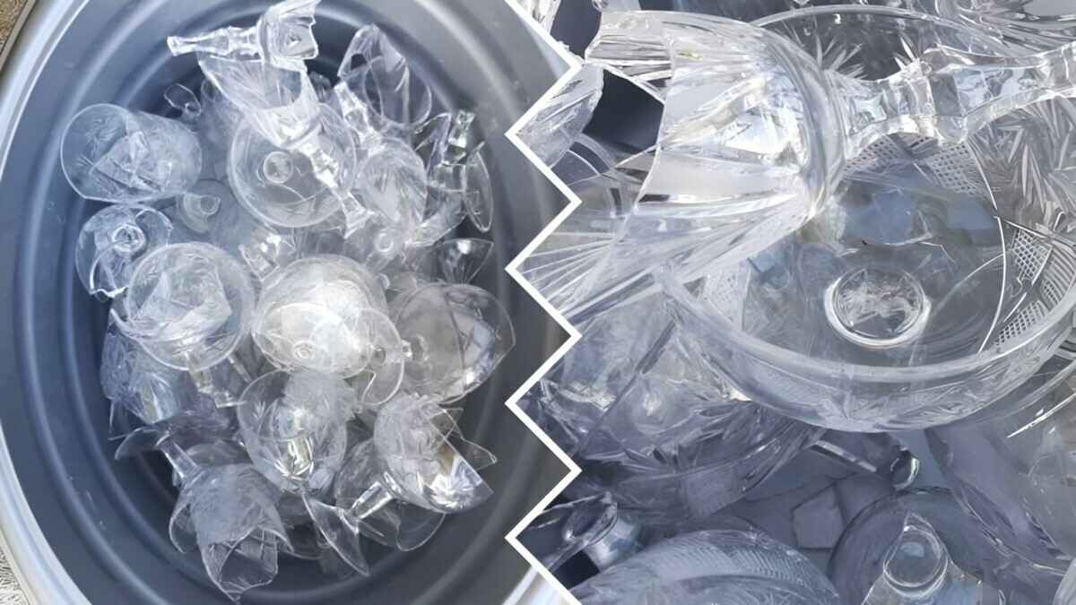 В Барановичах выставили на продажу 10 кг битого хрусталя. Сколько просят?