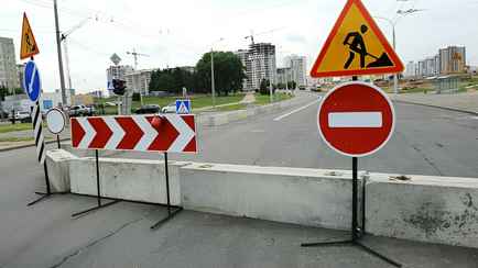 Мингорисполком решил на 2 месяца перекрыть улицу из-за «угрозы жизни» граждан. Где будет не проехать?
