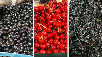 Огурцы — 30 копеек, картофель — 1,30. За сколько в Минске можно купить чёрную смородину, малину и ежевику?