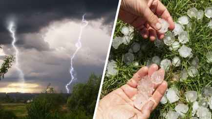 Синоптики назвали самые «мокрые места» в Беларуси в ближайшие дни. Где пообещали грозы с градом?