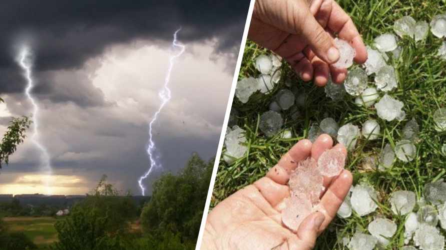 Синоптики назвали самые «мокрые места» в Беларуси в ближайшие дни. Где пообещали грозы с градом?