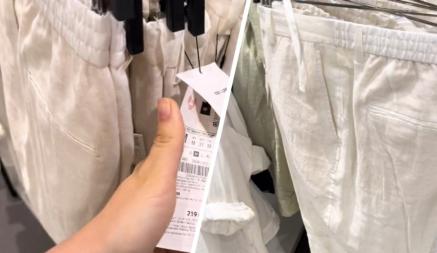 «Накинули 90 рублей» — Белоруска возмутилась в TikTok ценой на штаны в Zara. Комментаторы ответили