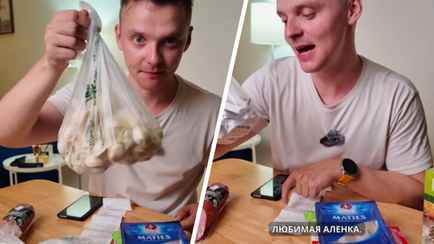 Глазированный сырок — больше 5 рублей. Тиктокер показал, сколько стоят белорусские продукты в США. Комментаторы удивились