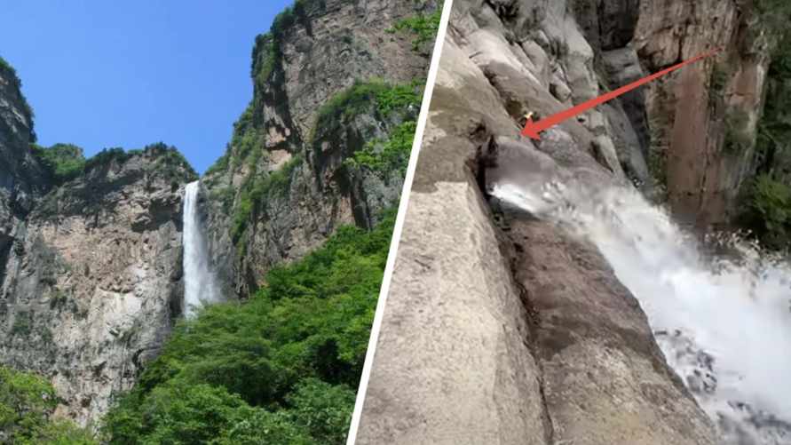 Туристы назвали самый высокий водопад Китая «фальшивым». Что обнаружили?