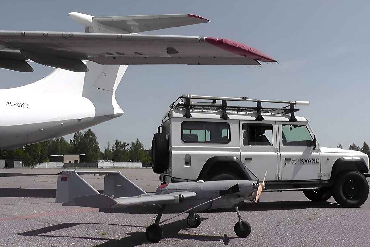 На фото: БПЛА "Филин"/ Минский авиаремонтный завод