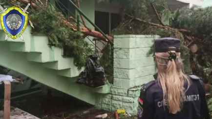 В лагере под Речицей во время бури пострадали 7 детей – один мальчик погиб