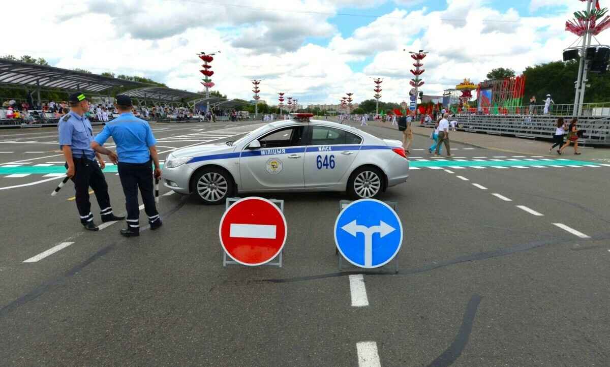 ГАИ решила на полдня перекрыть движение в центре Минска. Когда и какие улицы объезжать?