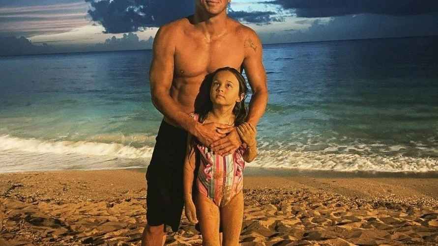 Ченнинг Татум вместе с дочерью