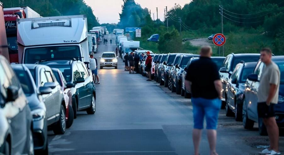 В периоды особого ажиотажа на белорусско-польской границе в