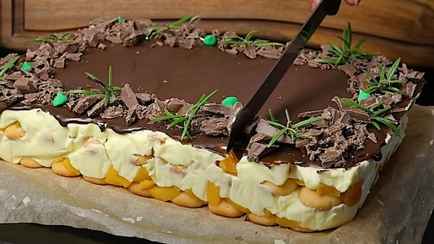 Быстро, вкусно и без выпечки. Нашли рецепт домашнего торта, который выглядит как магазинный