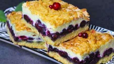 Черника, пудинг и крошка. Нашли рецепт простого пирога, на который уйдет не больше часа