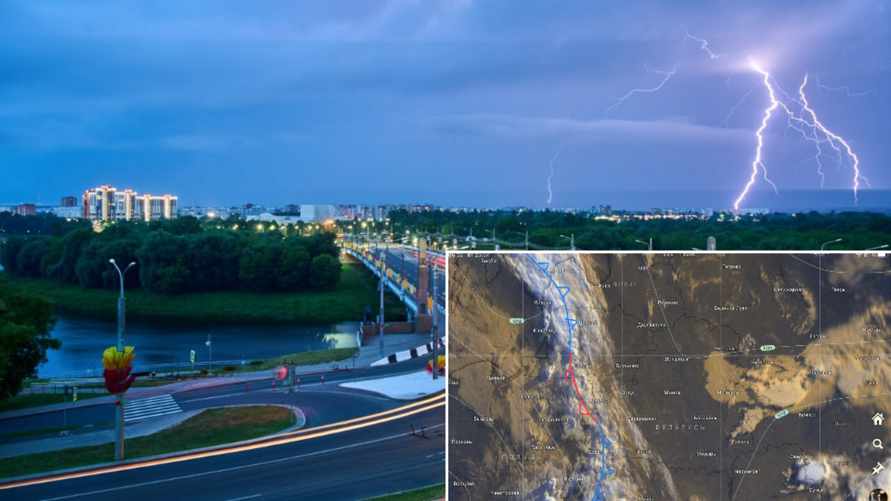 "Двигается очень медленно" - Синоптики предупредили белорусов о приближении холодного фронта. Где ждать обострения?