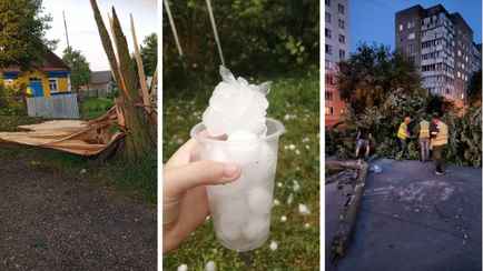 Град с куриное яйцо, вырванные с корнем деревья, остановившиеся поезда. Беларусь пережила шторм-«апокалипсис»