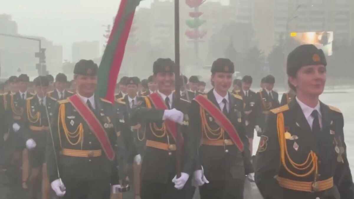 Скриншот видео Минобороны РБ