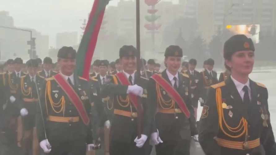 Скриншот видео Минобороны РБ