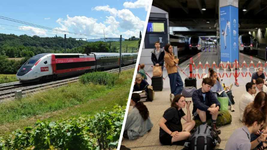 Во Франции встали поезда в день открытия Олимпиады. Что случилось?