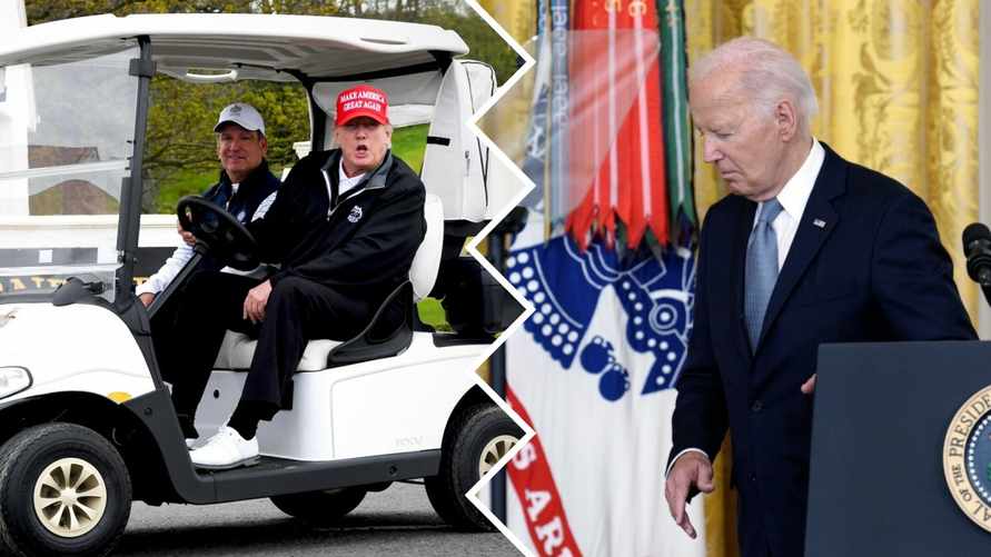 Байден пообещал больше спать и меньше работать. Трамп выругался и заявил о победе