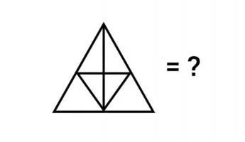 Эту задачку провалила бы даже Гермиона. Сколько треугольников на картинке?