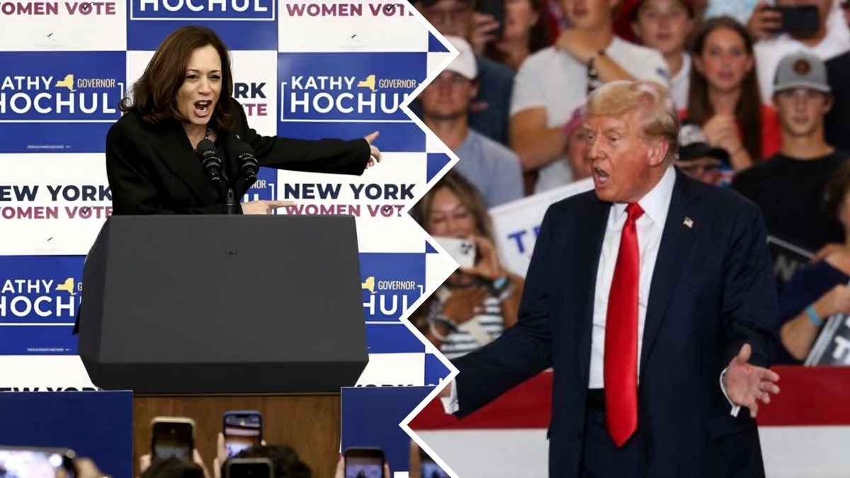 Харрис обошла Трампа в ключевых штатах. Какую кличку дала миллиардеру?