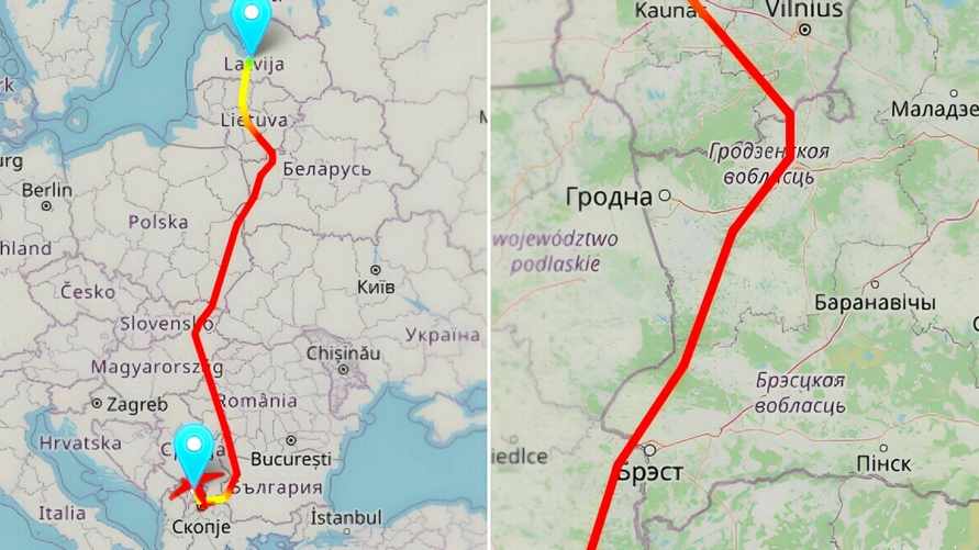 Европейский пассажирский самолёт залетел в воздушное пространство Беларуси. Что произошло?