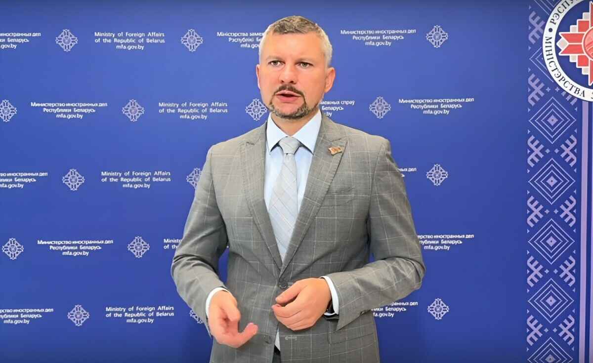 Пресс-секретарь МИД Беларуси Анатолий Глаз