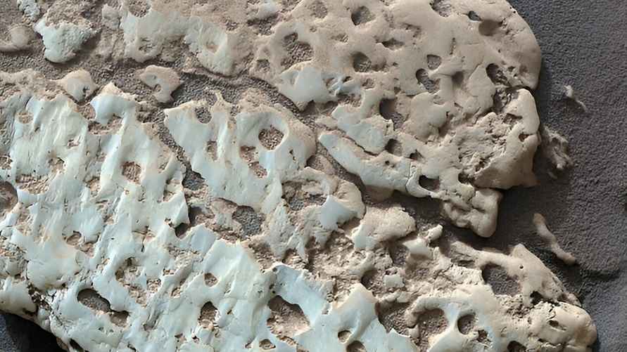 Белые камни на поверхности Марса таили настоящее сокровище из серы.