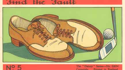 Эта пара туфель поставит в тупик даже Шерлока. Сможете ли вы найти ошибку менее чем за 15 секунд?