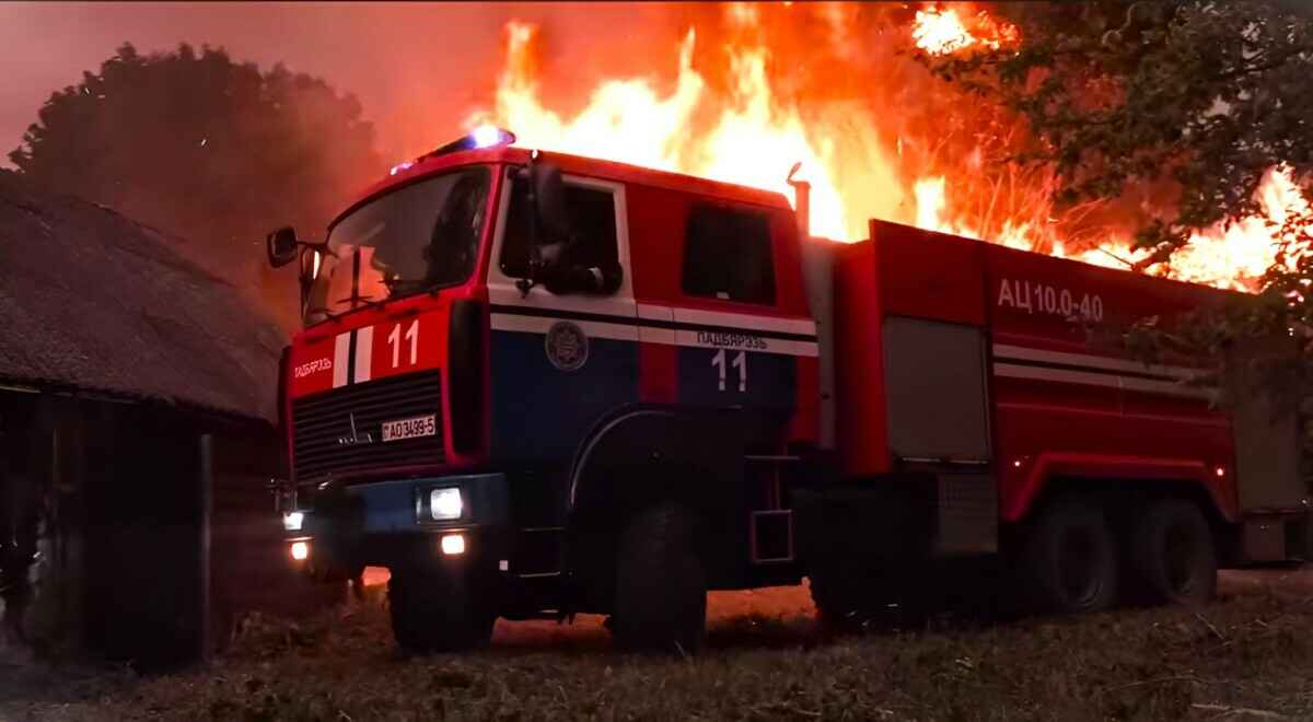 "Ой, мама, как горит!" — Сотрудники МЧС выпустили клип с белорусским рэпером