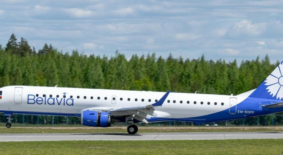 Инцидент произошёл с самолетом Embraer E195LR (EW-513PO) компании