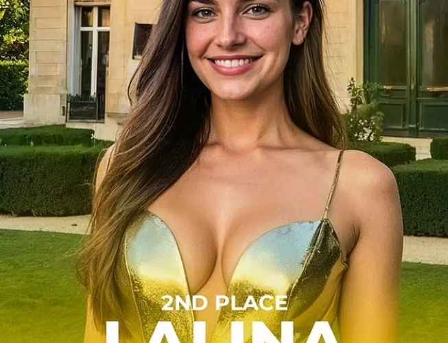 Обладательница второго места ИИ Лалина. Фото: Fanvue