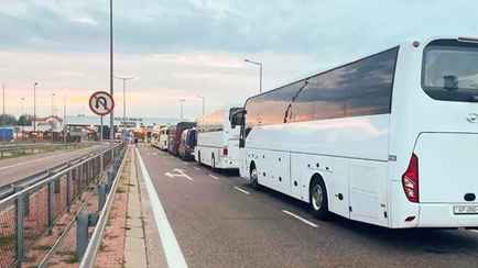 Литовские таможенники изъяли на границе пассажирский автобус из Минска