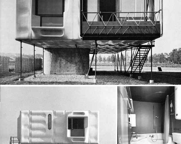 Дом на окраине немецкого города Биберах, который построил архитектор Дитер Шмид в 1963 г. Вместе с семьей он прожил в нем 11 лет.