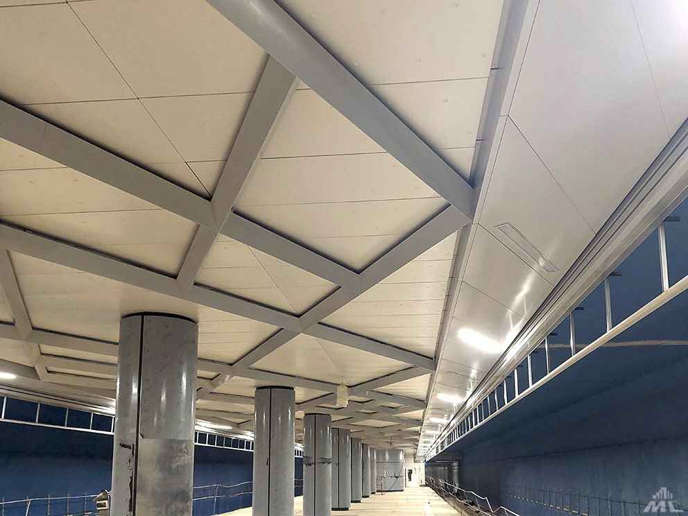 "Минскстрой" показал, как будет выглядеть "эффектная подсветка" "Слуцкого гостинца". Что ещё необычного на новой станции метро?