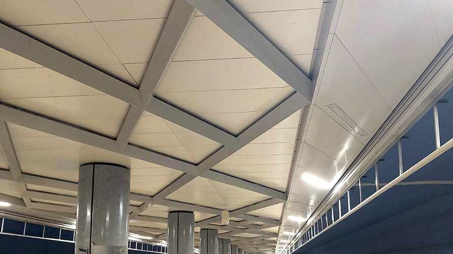 "Минскстрой" показал, как будет выглядеть "эффектная подсветка" "Слуцкого гостинца". Что ещё необычного на новой станции метро?