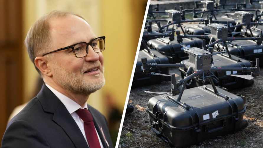 "Крупнейшая партия" — Латвия пообещала отправить в Украину 1400 дронов